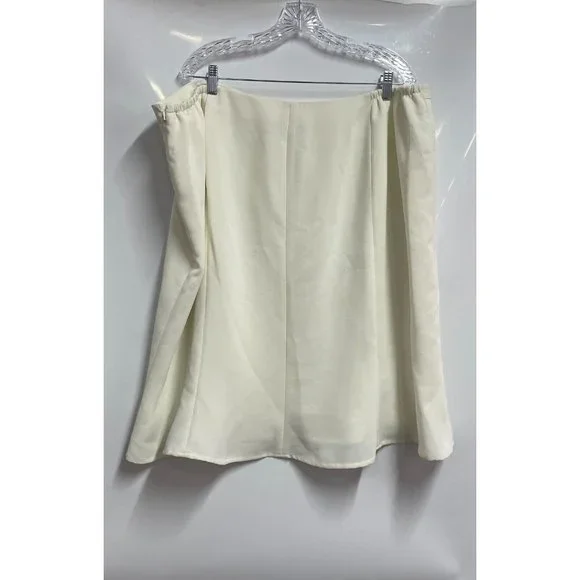 Women’s Talbots Size 24W Ivory Skirt New With Tags - Picture 2 of 7